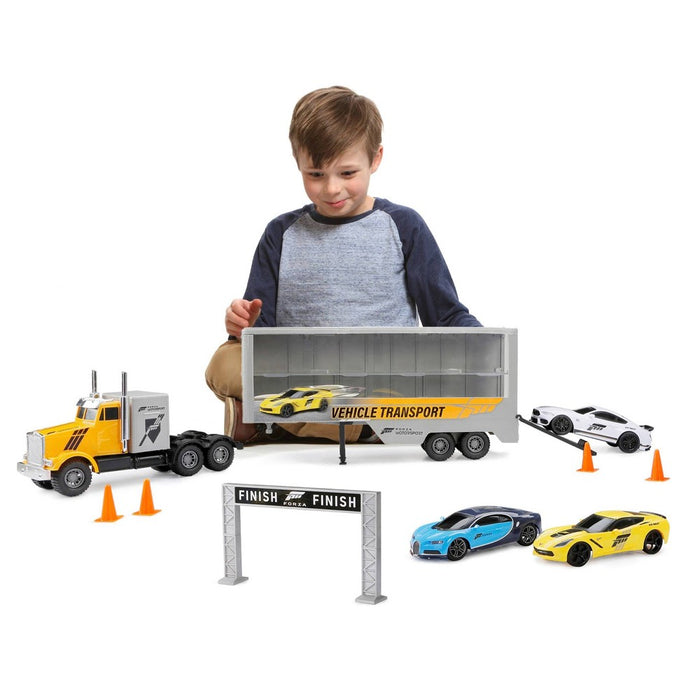 New Bright Forza Motorsport Hauler Set - 1:24 Scale (LOCAL PICKUP ONLY)