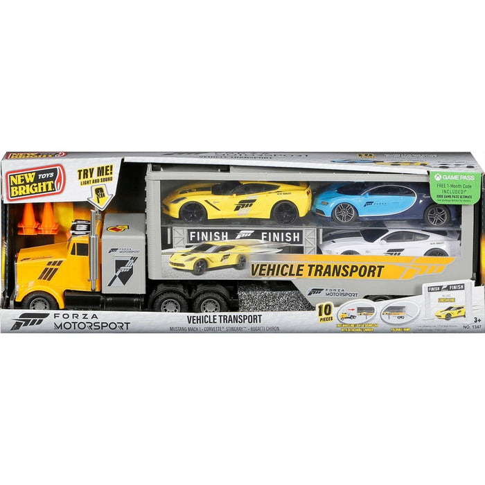 New Bright Forza Motorsport Hauler Set - 1:24 Scale (LOCAL PICKUP ONLY)
