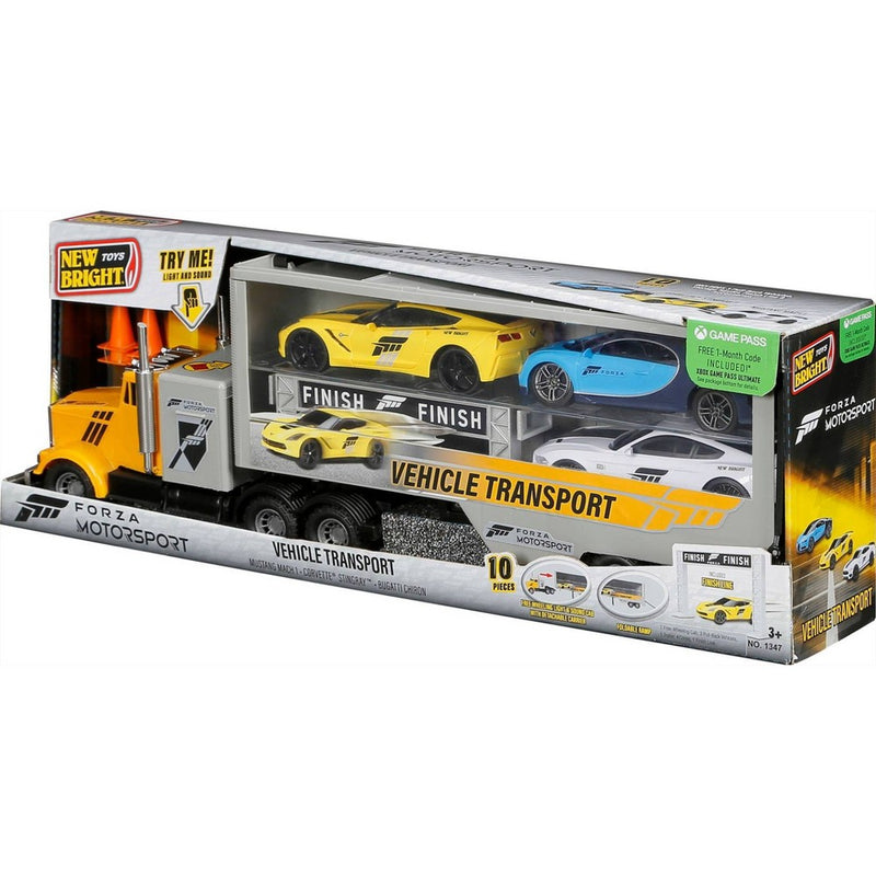 New Bright Forza Motorsport Hauler Set - 1:24 Scale (LOCAL PICKUP ONLY)