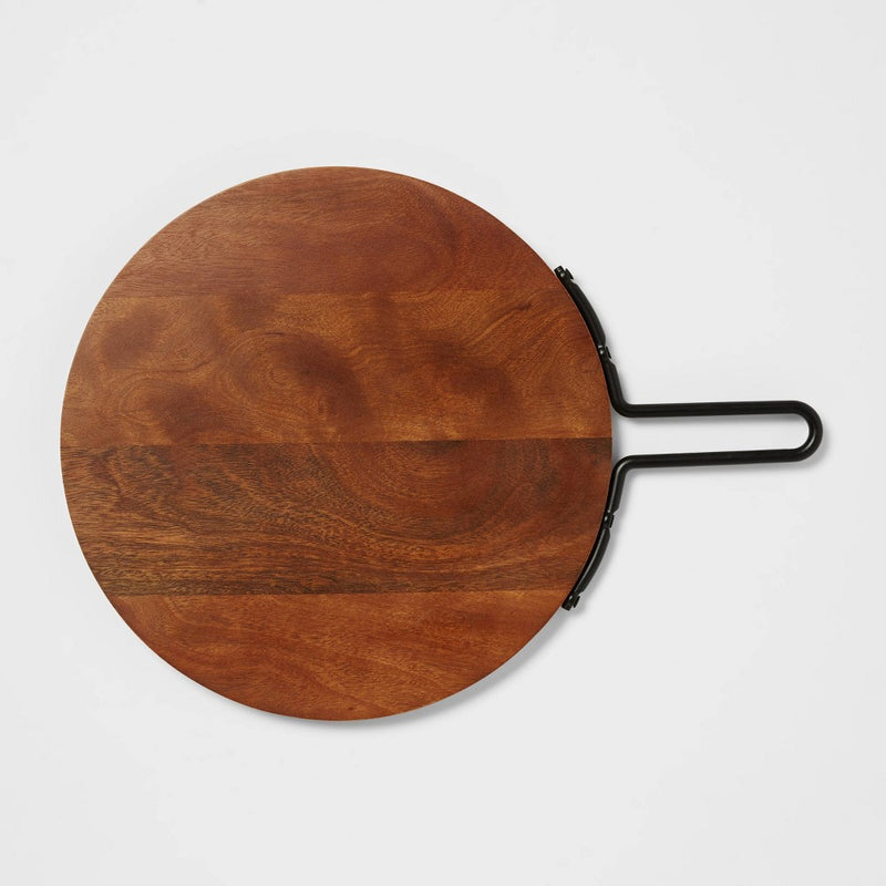 18" x 13" Wood Round Serving Board - Threshold