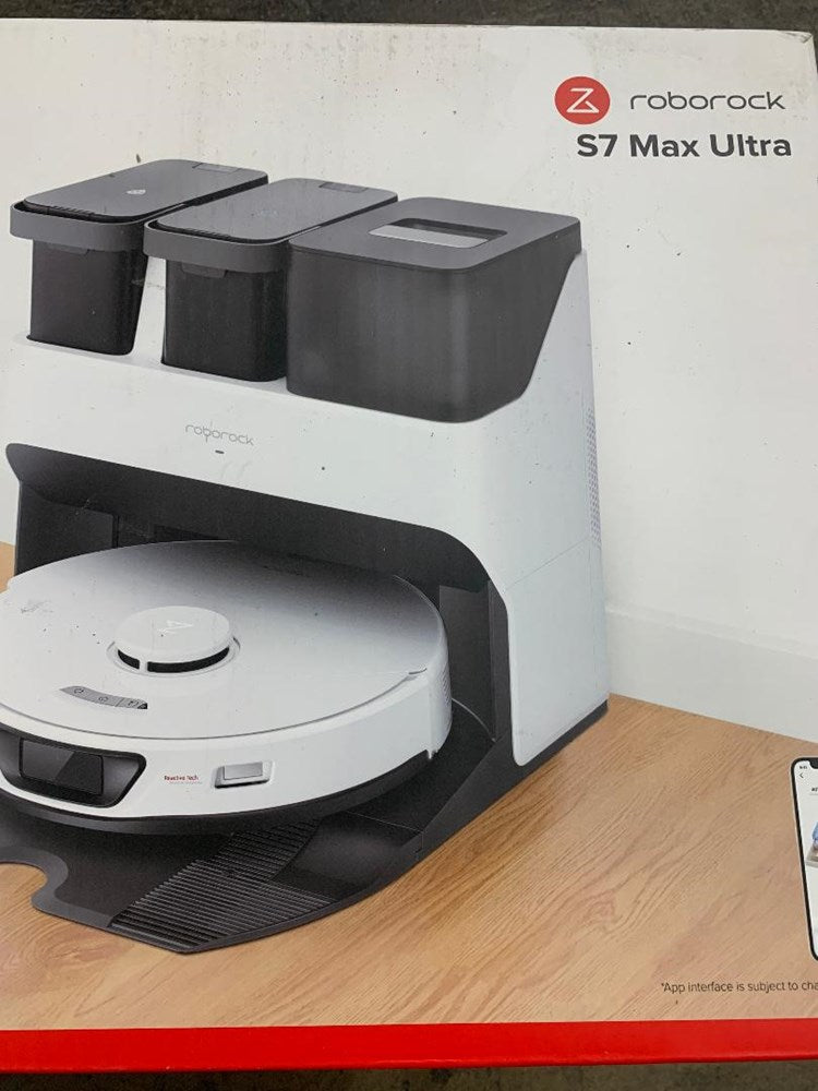 Roborock S7 Max Ultra Robot Vacuum White *BRAND NEW* (LOCAL PICKUP ONLY)