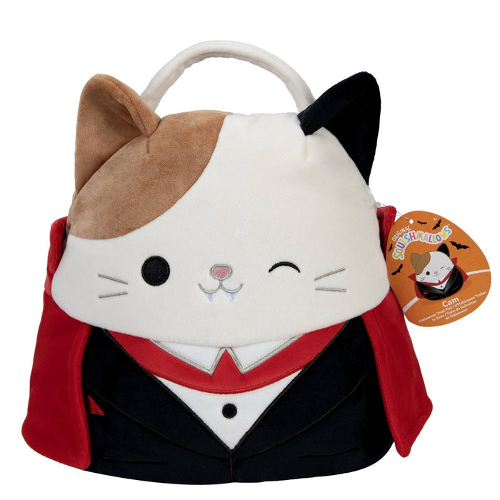 Squishmallows Cam the Vampire Cat Halloween Trick or Treat Pail