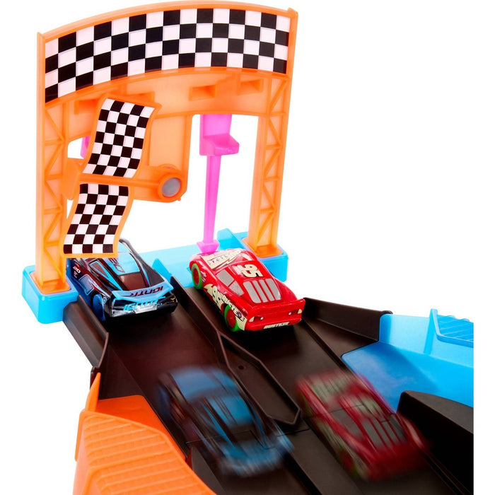 Disney and Pixar Cars Glow Racers Launch & Criss-Cross Playset