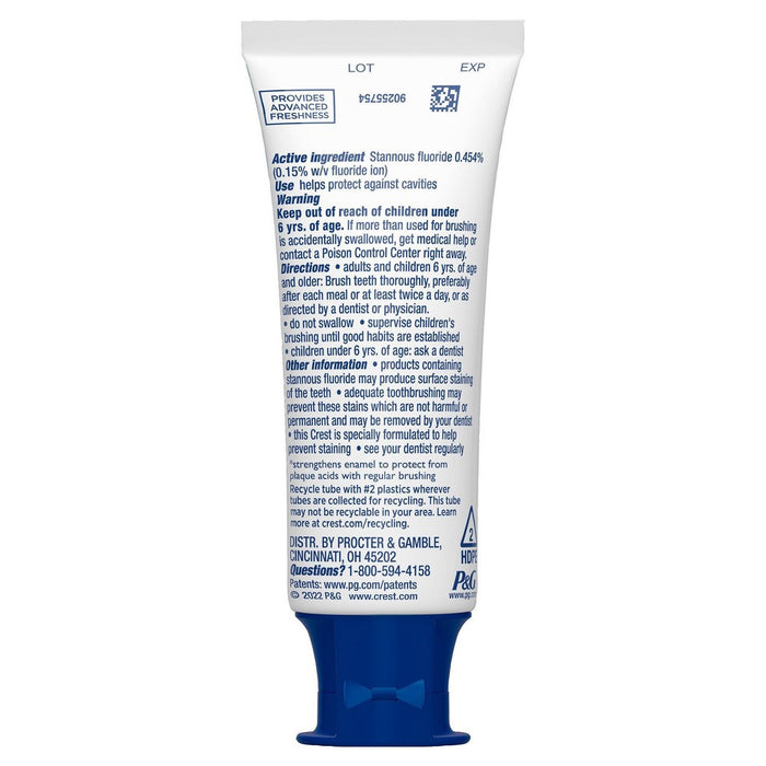 Crest Kids' Enamel Cavity Protection Strawberry Toothpaste - 4.1oz