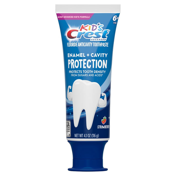 Crest Kids' Enamel Cavity Protection Strawberry Toothpaste - 4.1oz
