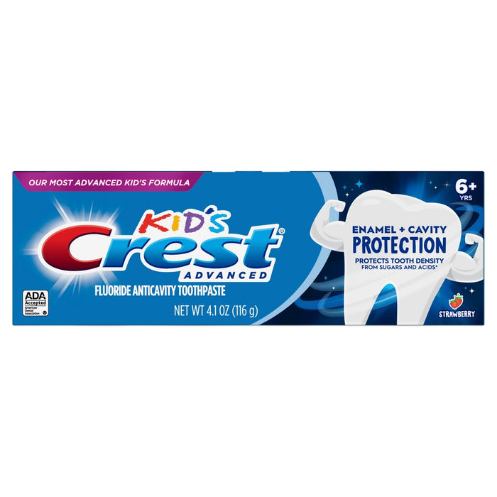 Crest Kids' Enamel Cavity Protection Strawberry Toothpaste - 4.1oz