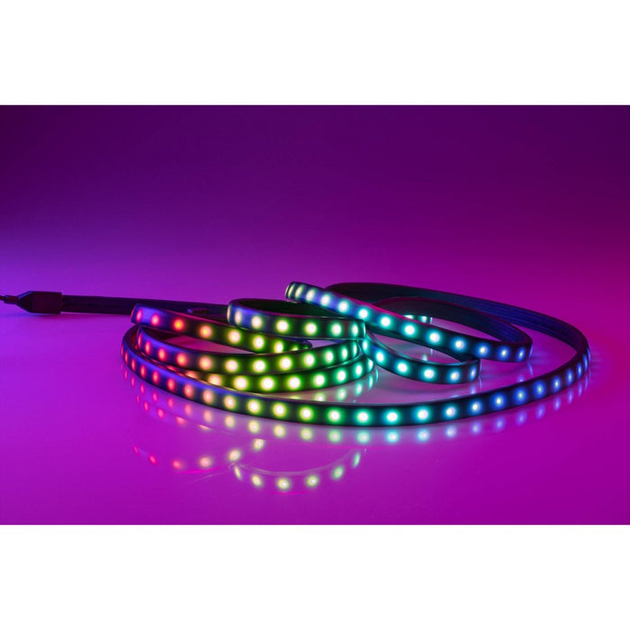 Enbrighten 12' USB-A Black Stealth Tape Light RGB Push Button
