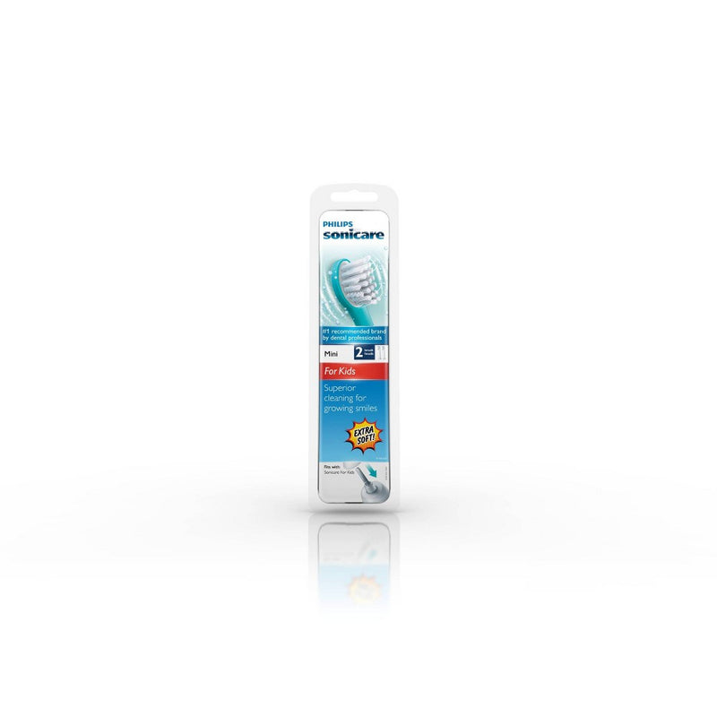 Philips Sonicare for Kids Replacement Electric Toothbrush Head Compact - HX6032/94 - White - 2ct