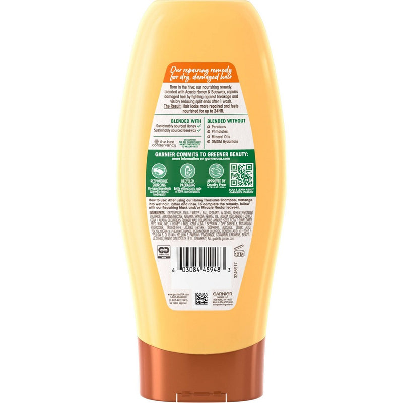 Garnier Whole Blends Honey Treasures Repairing Conditioner - 22 fl oz
