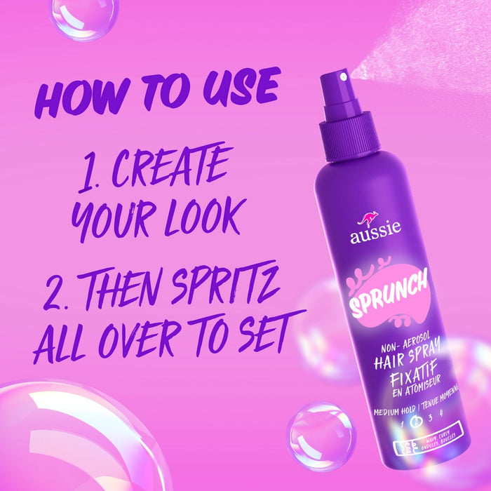 Aussie Sprunch Non-Aerosol Hair Spray - 8.5 fl oz