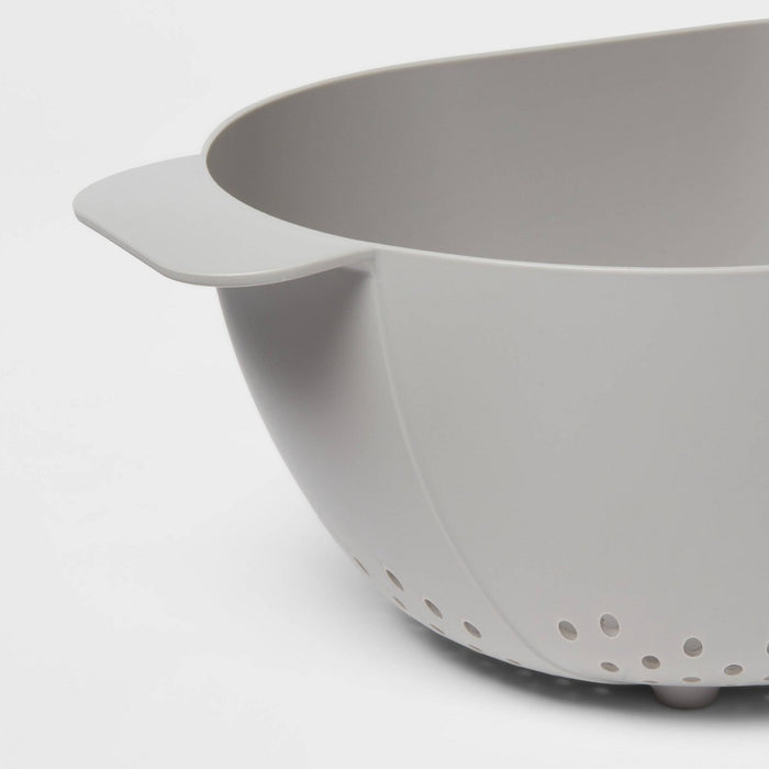 Plastic Colander Gray - Room Essentials