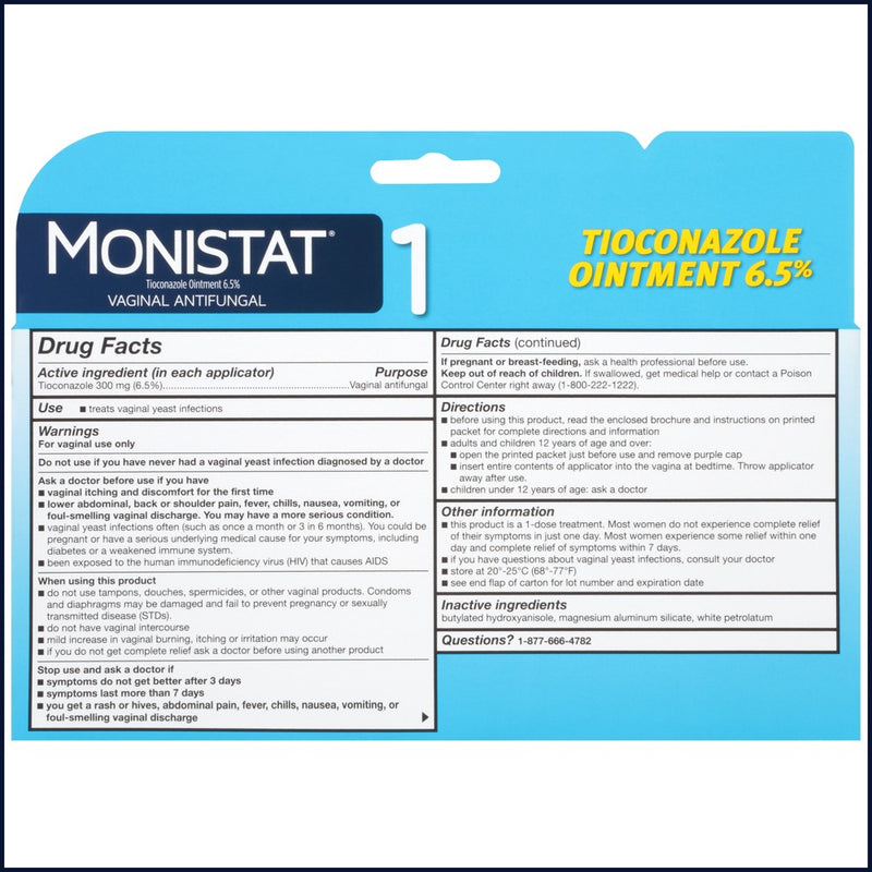 Monistat Antifungal Ointment - 0.16oz