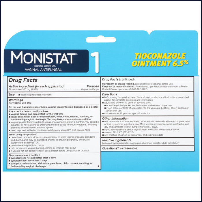 Monistat Antifungal Ointment - 0.16oz