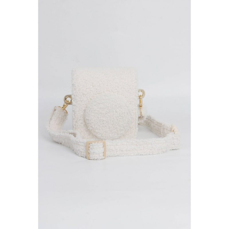 Fujifilm Instax Mini 12 Sherpa Case - Cream