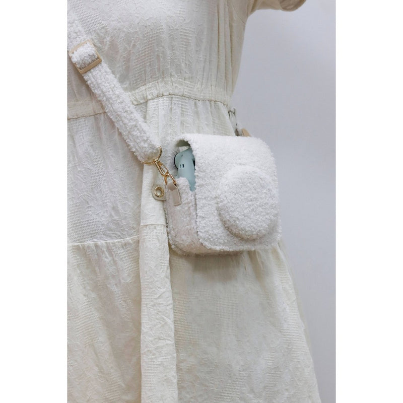 Fujifilm Instax Mini 12 Sherpa Case - Cream