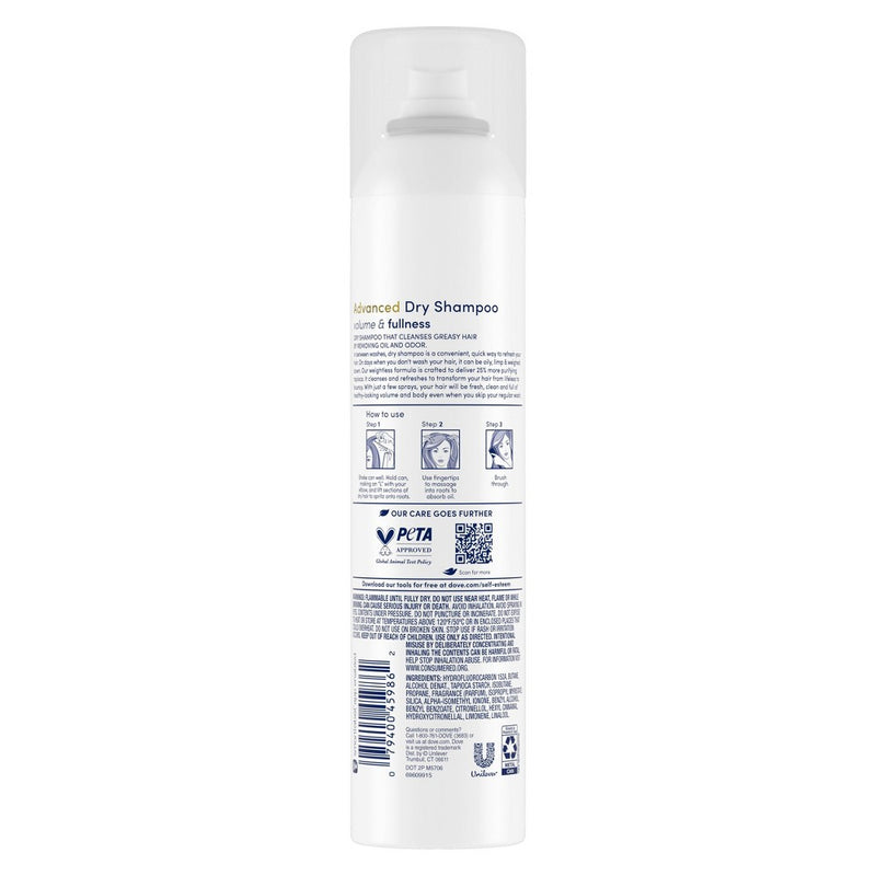 Dove Beauty Refresh + Care Volume & Fullness Dry Shampoo - 7.3oz