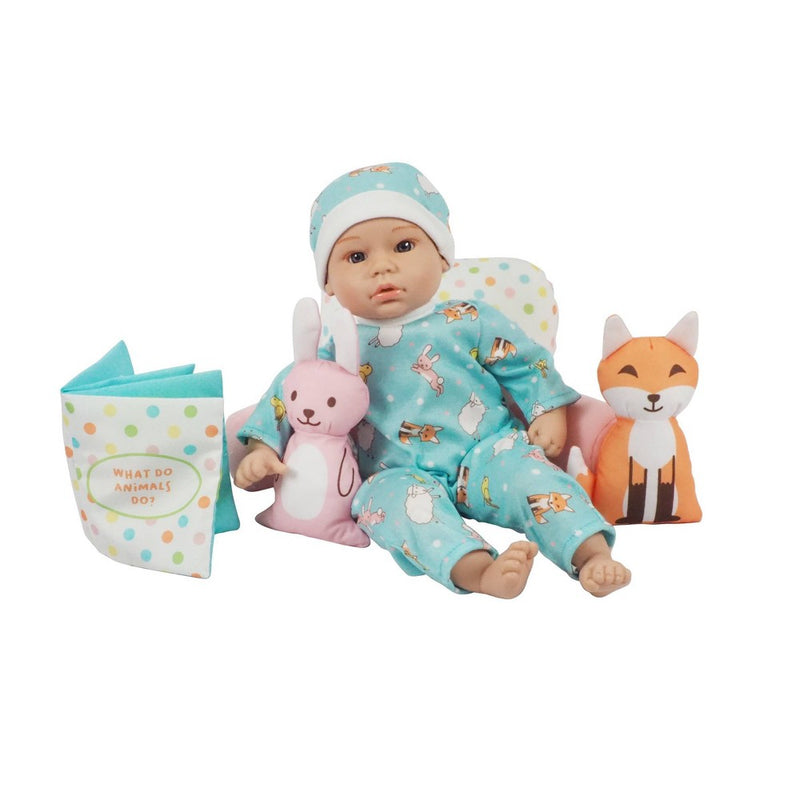 Madame Alexander Small Wonder 14" Bed Time Story Boy Set - Blue Eyes