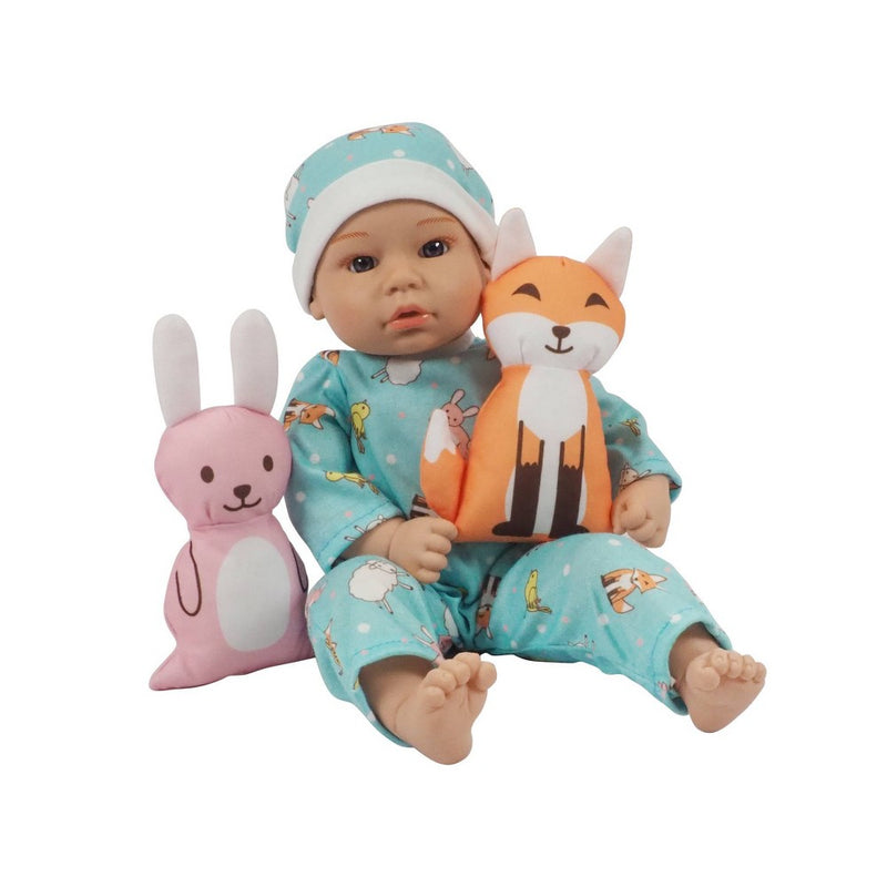 Madame Alexander Small Wonder 14" Bed Time Story Boy Set - Blue Eyes