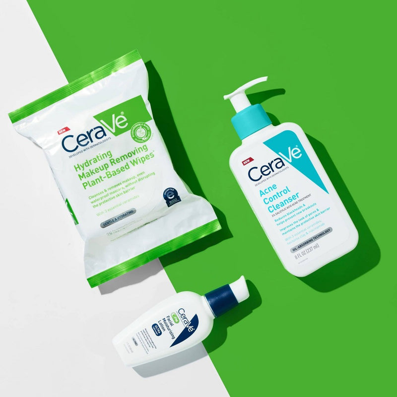 CeraVe Acne Face Wash with 2% Salicylic Acid Cleanser with Purifying Clay for Oily Skin - 8 fl oz