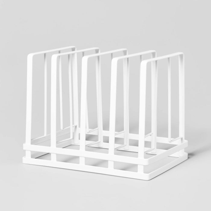 Wire Storage Pan Organizer White - Brightroom