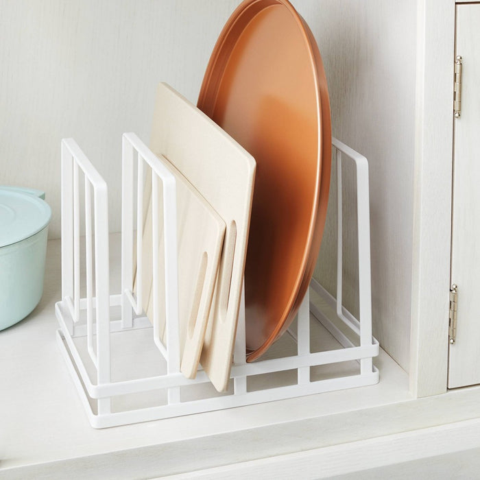 Wire Storage Pan Organizer White - Brightroom