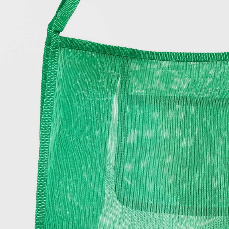 Mesh Shoulder Tote Handbag - Shade & Shore Green