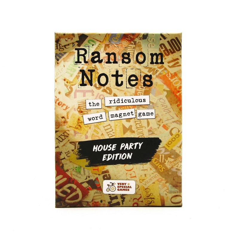 Ransom Notes House Party Edition Board Game