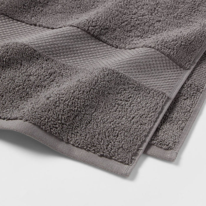 Performance Plus Bath Towel Dark Gray - Threshold