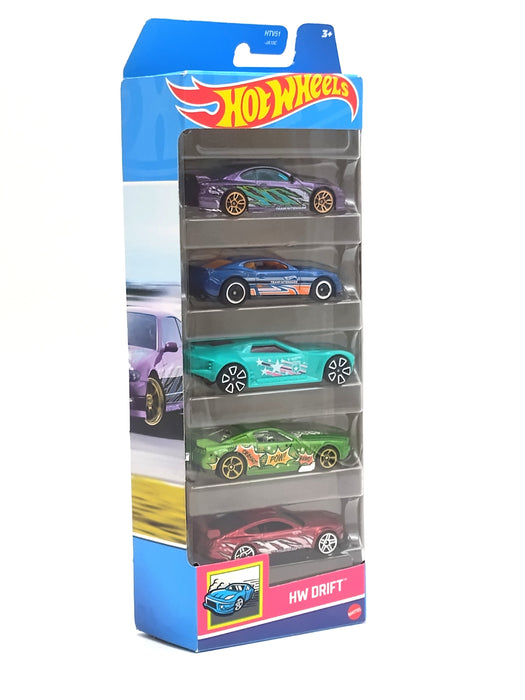Mattel 5 Car Pack – HW DRIFT