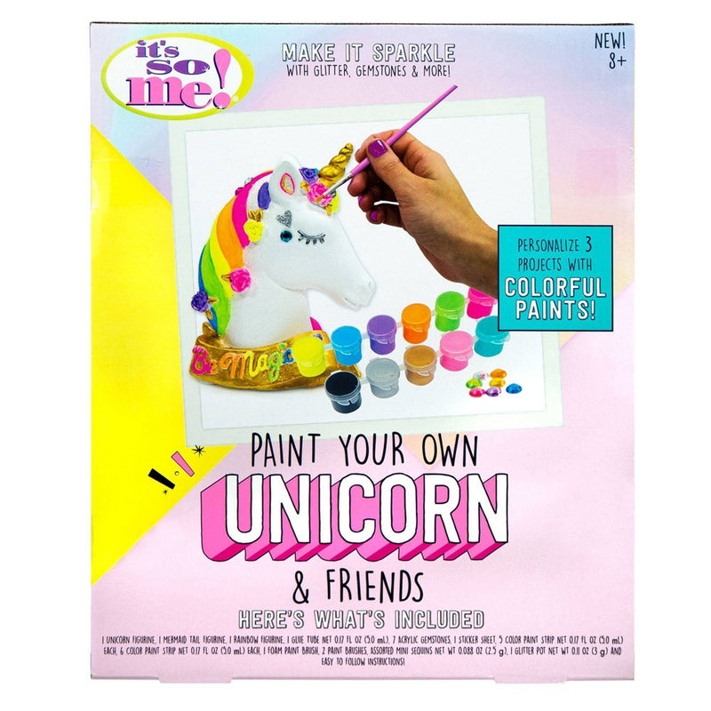 Paint Your Own Unicorn and Friends - It's So Me
