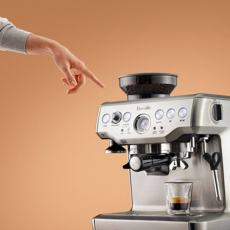 Breville Stainless Steel Barista Express Espresso Machine Light Silver BES870XL (LOCAL PICKUP ONLY)