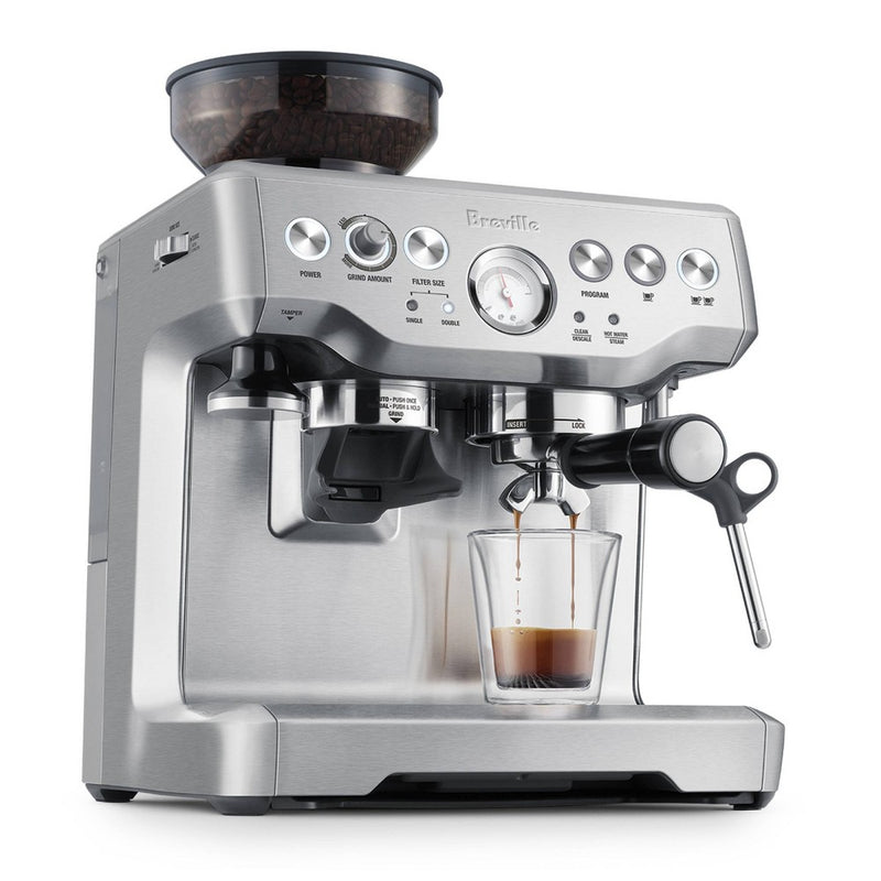 Breville Stainless Steel Barista Express Espresso Machine Light Silver BES870XL (LOCAL PICKUP ONLY)