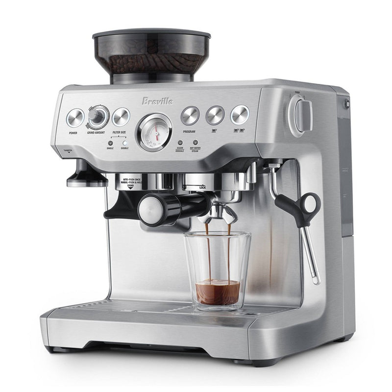 Breville Stainless Steel Barista Express Espresso Machine Light Silver BES870XL (LOCAL PICKUP ONLY)
