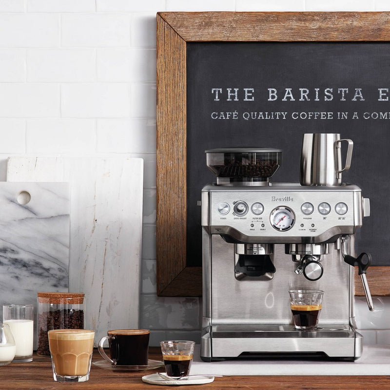Breville Stainless Steel Barista Express Espresso Machine Light Silver BES870XL (LOCAL PICKUP ONLY)