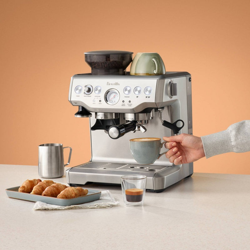Breville Stainless Steel Barista Express Espresso Machine Light Silver BES870XL (LOCAL PICKUP ONLY)