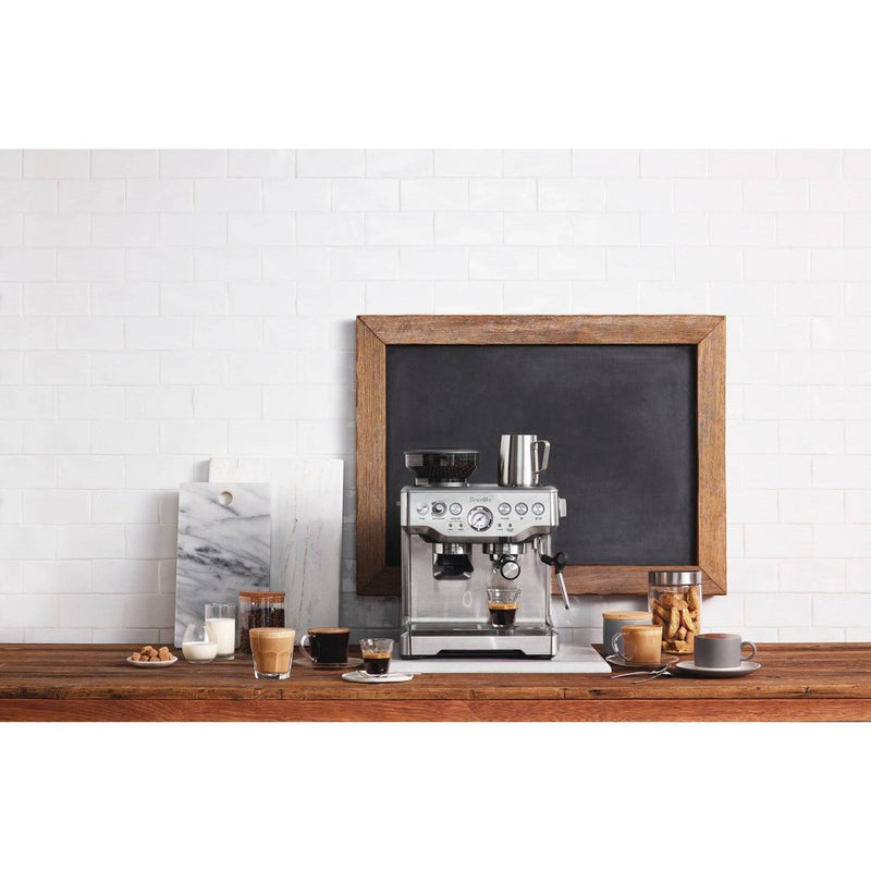 Breville Stainless Steel Barista Express Espresso Machine Light Silver BES870XL (LOCAL PICKUP ONLY)