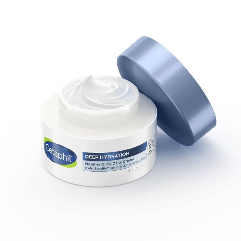 Cetaphil Deep Hydration Healthy Glow Daily Face Cream - 1.7oz