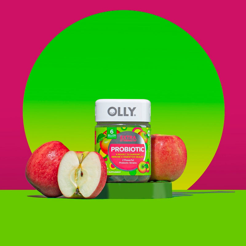 OLLY Extra Strength Probiotic Gummies for Immune and Digestive Support - 50ct