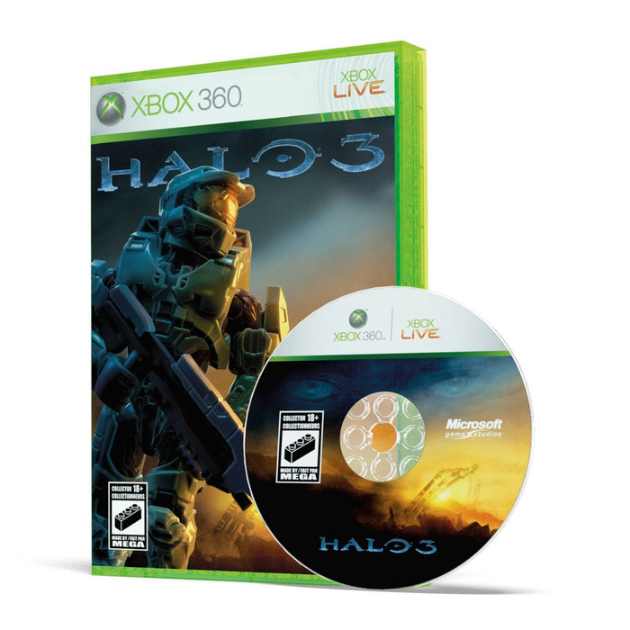 MEGA Showcase Microsoft Xbox 360 Collector Building Set - 1342pcs