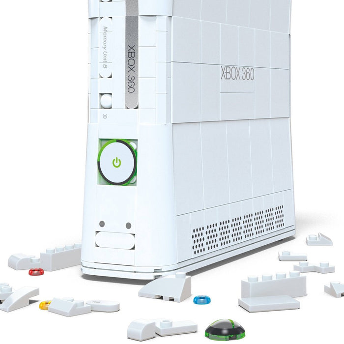 MEGA Showcase Microsoft Xbox 360 Collector Building Set - 1342pcs