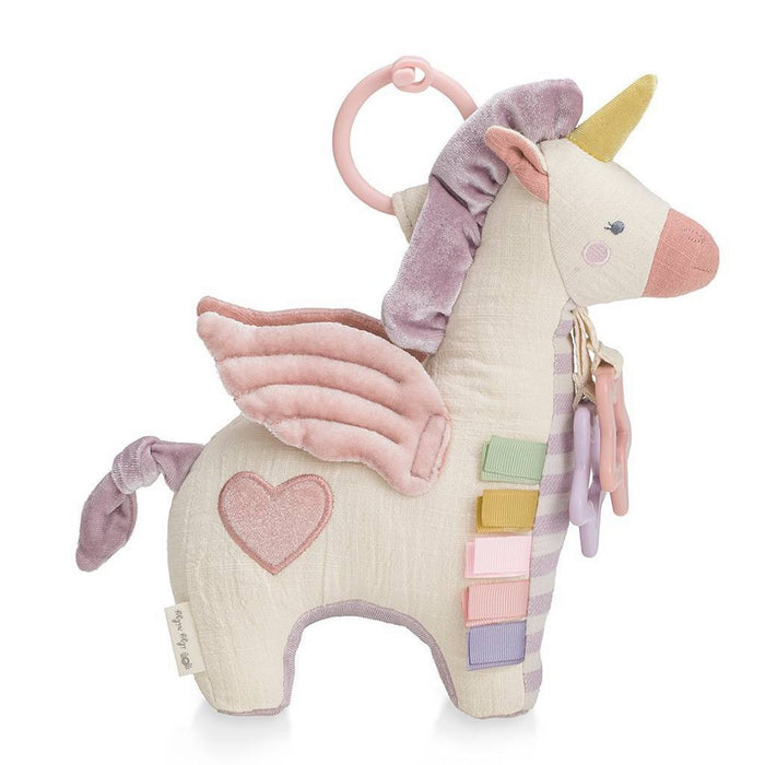 Itzy Ritzy Link & Love Activity Plush with Teether - Pegasus