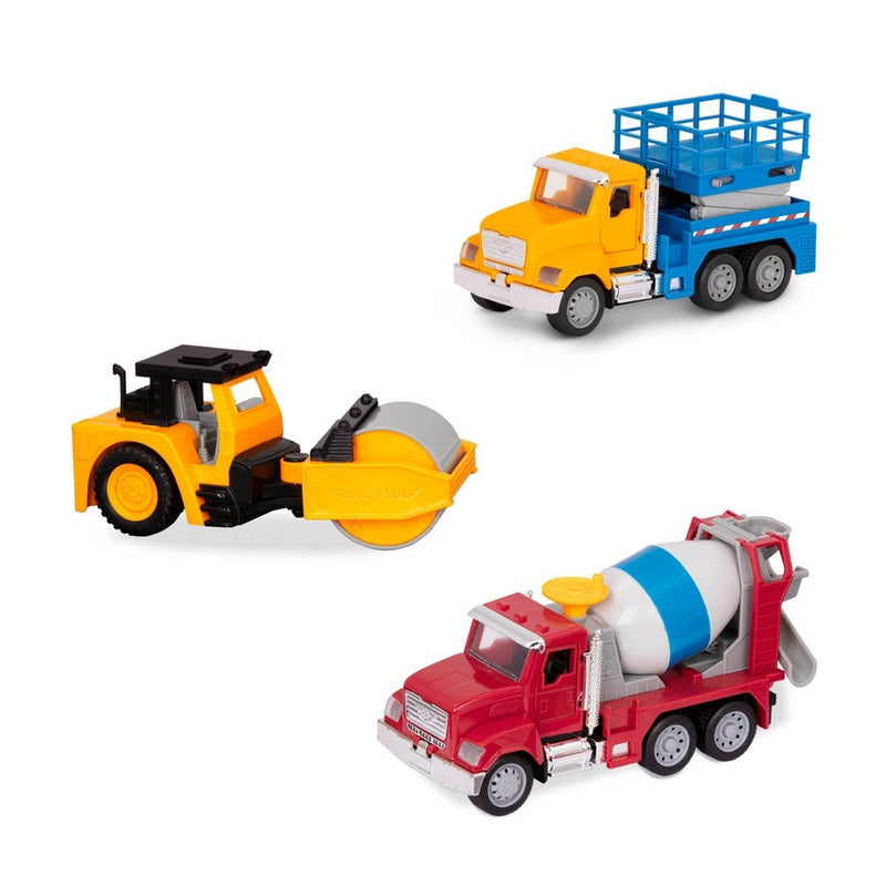 Driven Small Toy City Service Micro Fleet - 3pk