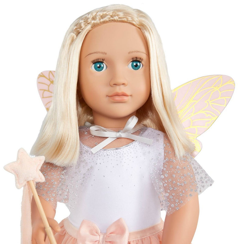 Our Generation Tooth Fairy Outfit with Wings & Star Wand Accessory for 18" Dolls