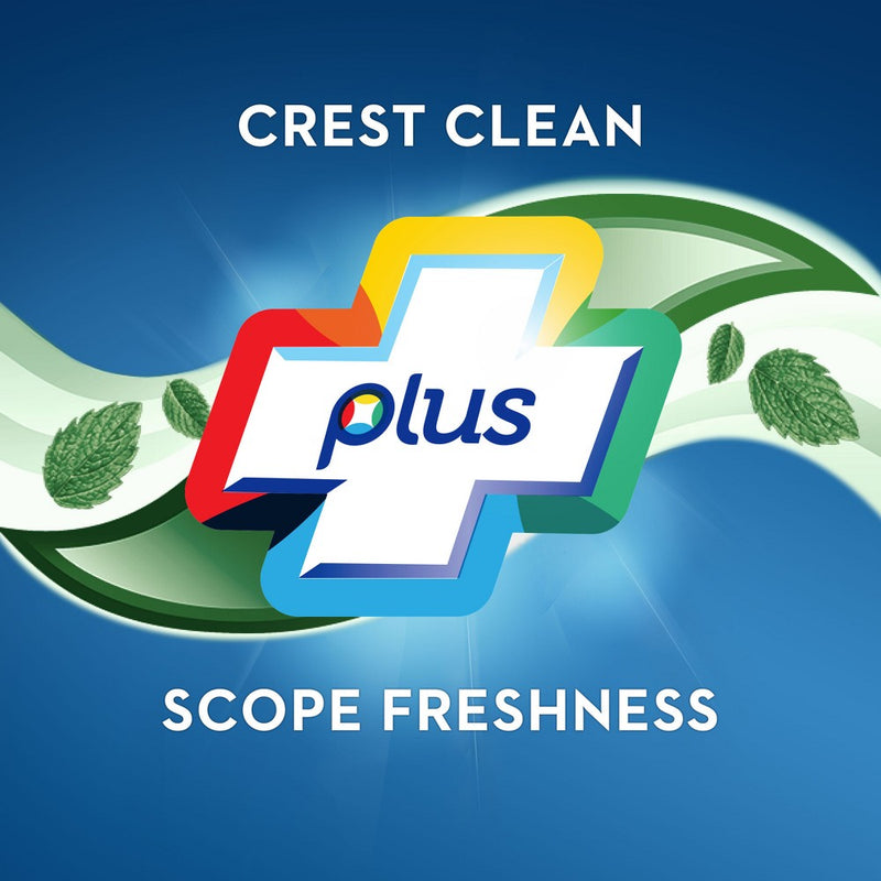 Crest + Scope Outlast Complete Whitening Toothpaste - Mint - 5.4oz/3pk