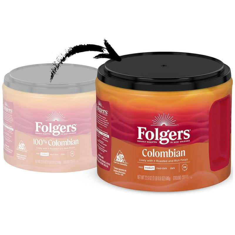 Folgers Colombian Roast Coffee 22.6oz