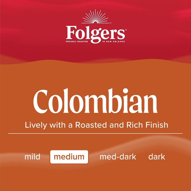 Folgers Colombian Roast Coffee 22.6oz