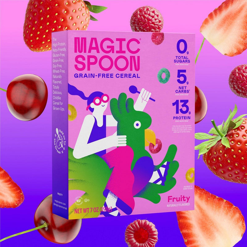Magic Spoon Fruity Keto and Grain-Free Cereal - 7oz