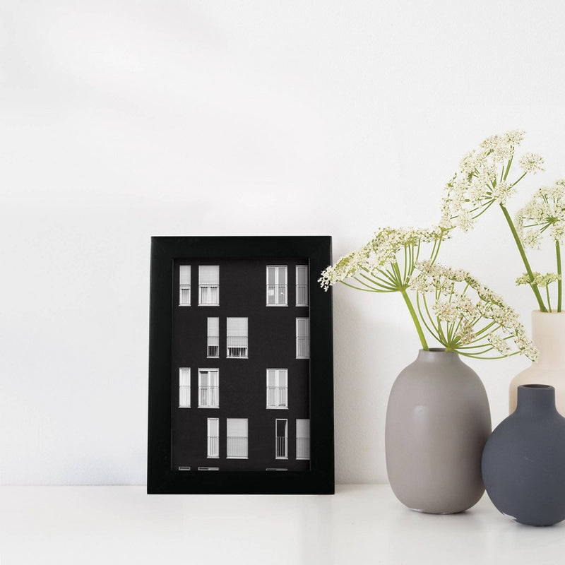 4" x 6" Thin Single Picture Frame Black - Room Essentials