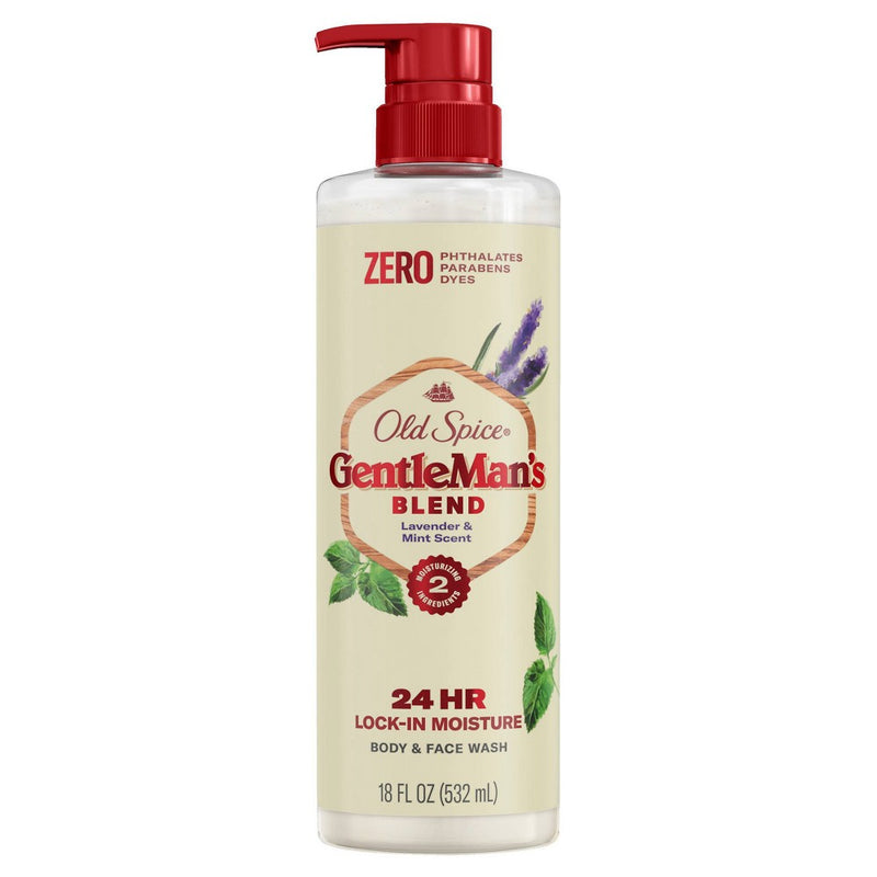 Old Spice Men's Gentleman's Blend Lavender & Mint Body Wash - 18 fl oz