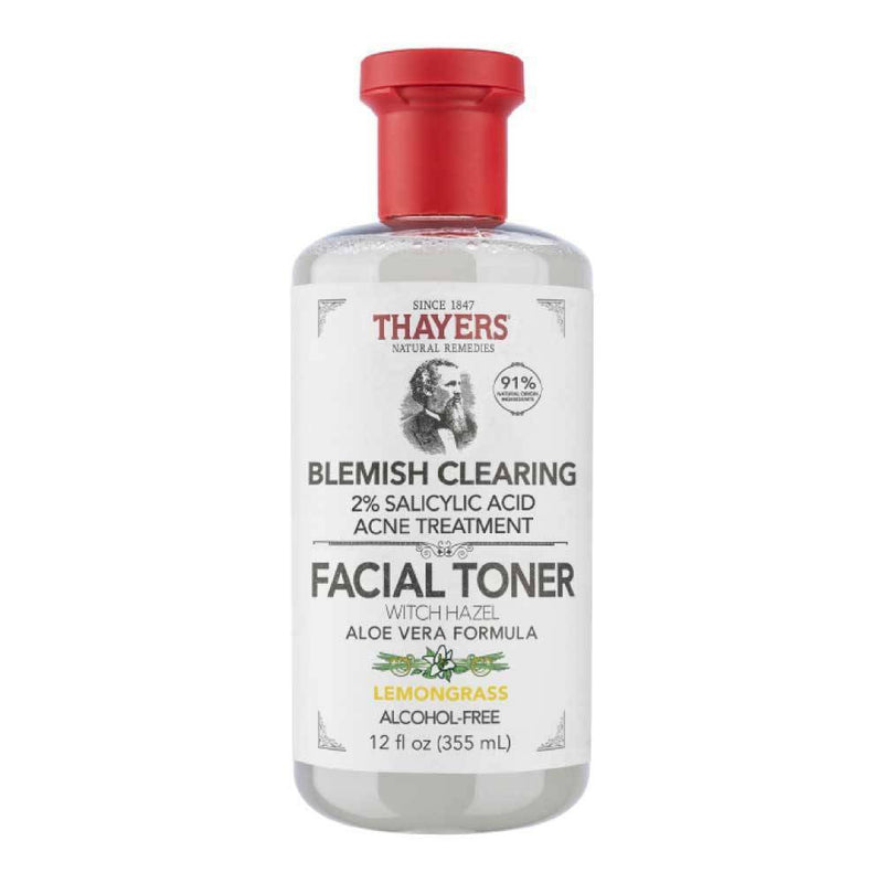 Thayers Natural Remedies Witch Hazel Lemon Blemish Clearing Toner - 12 fl oz